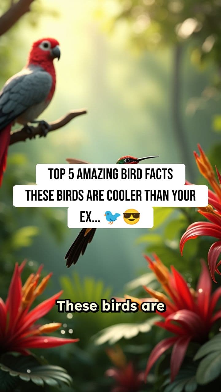 Top 5 Amazing Bird Facts