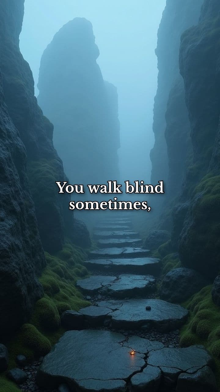 Guided Steps in Darkness