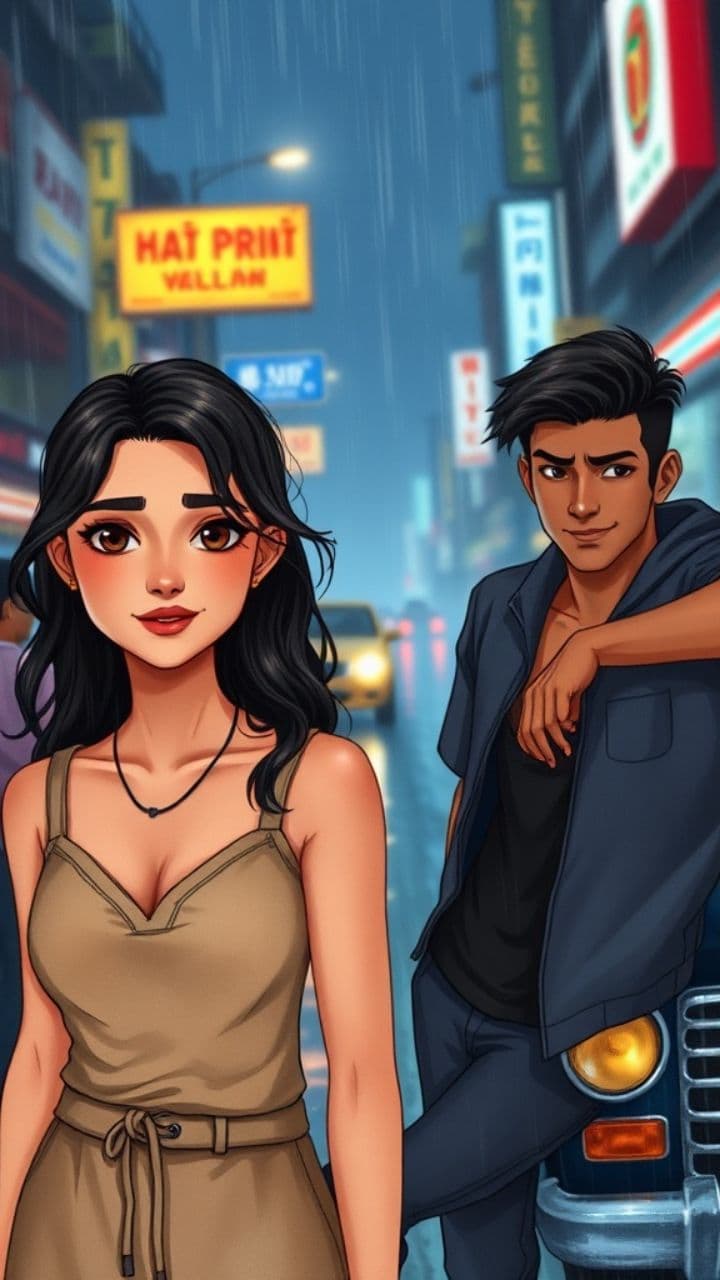 भीगी रातों की अजनबी मुलाकात