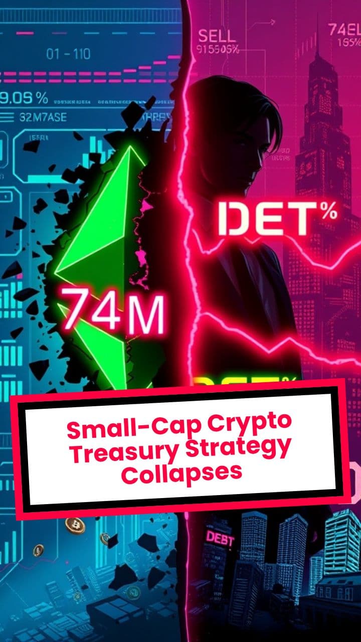 Small-Cap Crypto Treasury Strategy Collapses