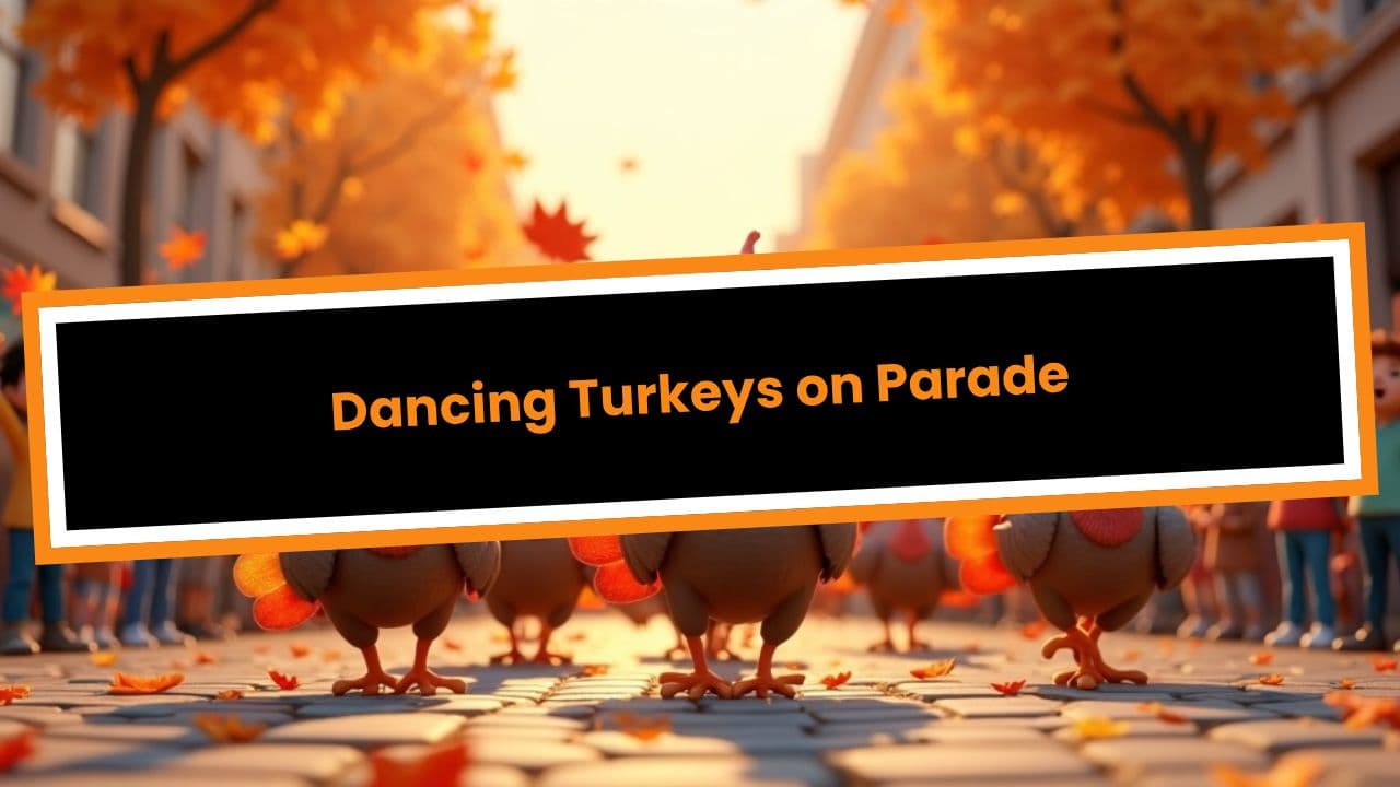 Dancing Turkeys on Parade