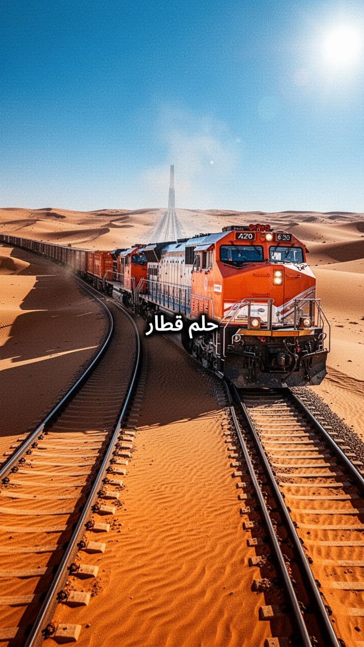 أول تجربة لقطار غارا جبيلات العملاق