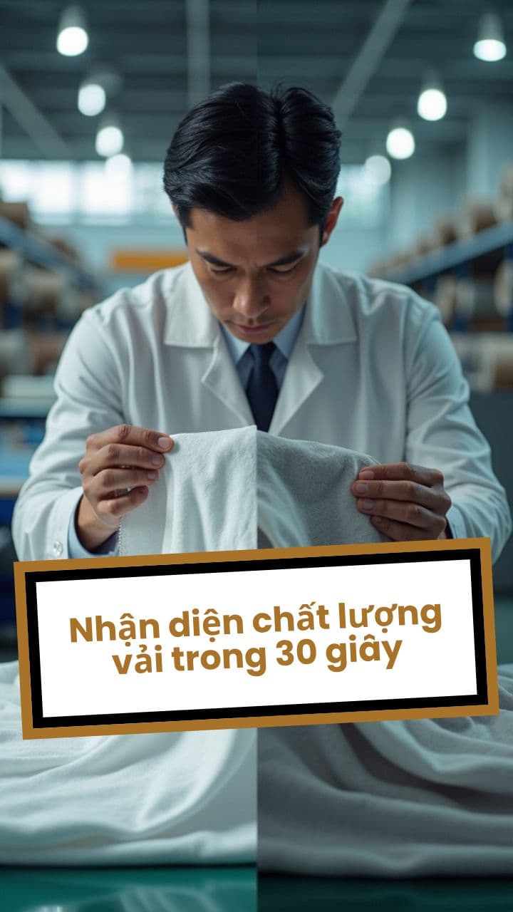 Nhận diện chất lượng vải trong 30 giây
