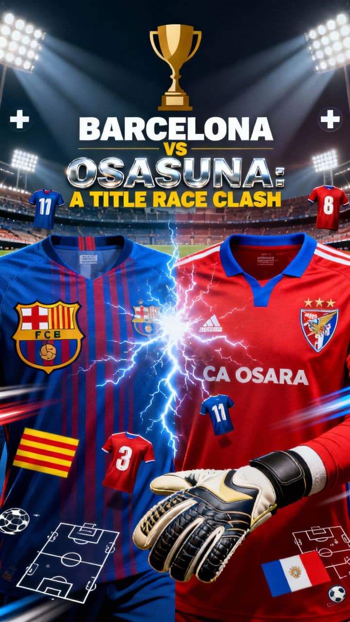Barcelona vs Osasuna: A Title Race Clash