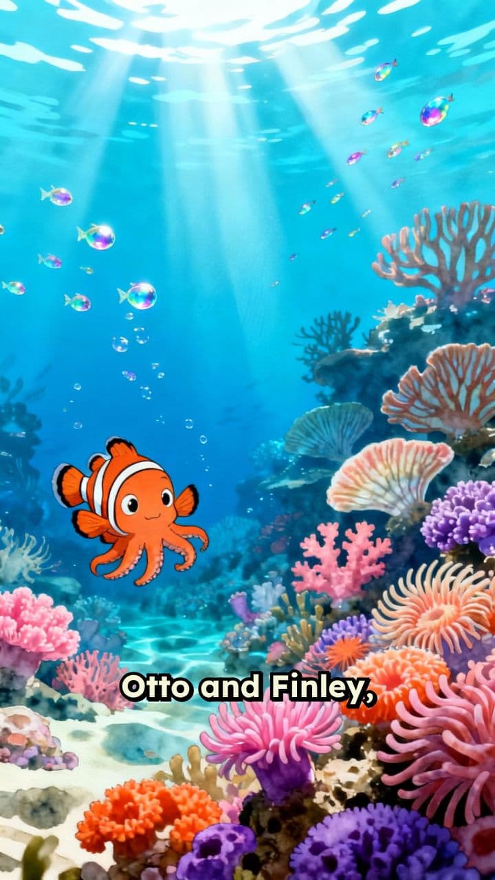 Otto and Finley's Starfish Adventure