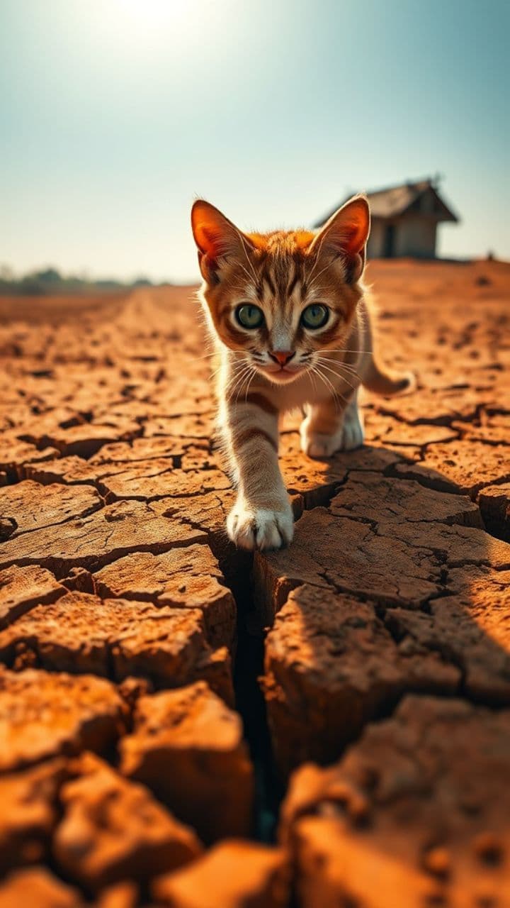 गाँव के बिल्ली के कारनामे