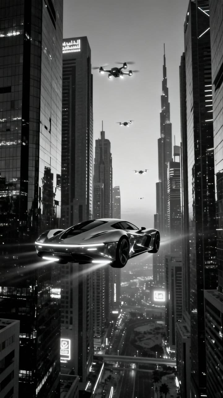 Dubai 2050: Neon Dreams