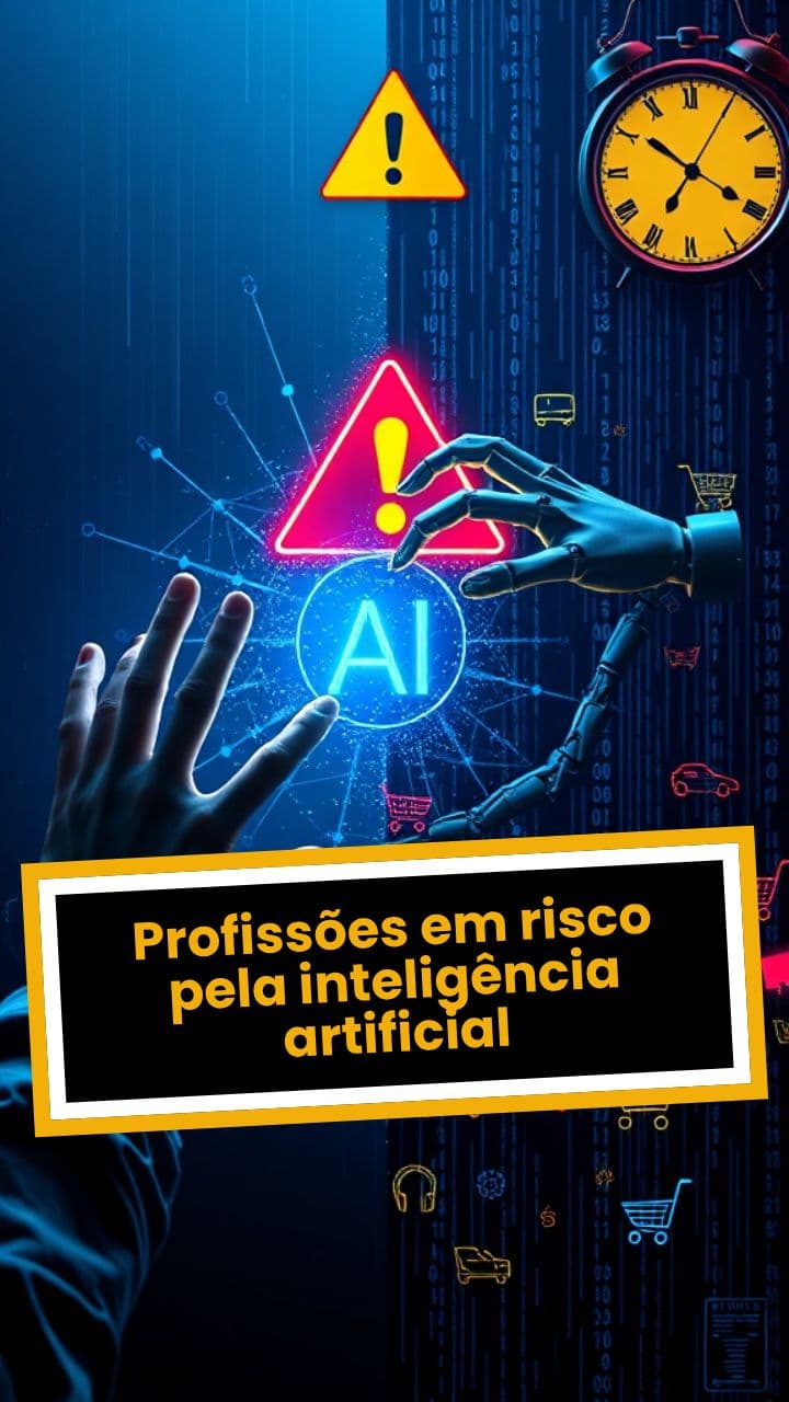 Profissões em risco pela inteligência artificial