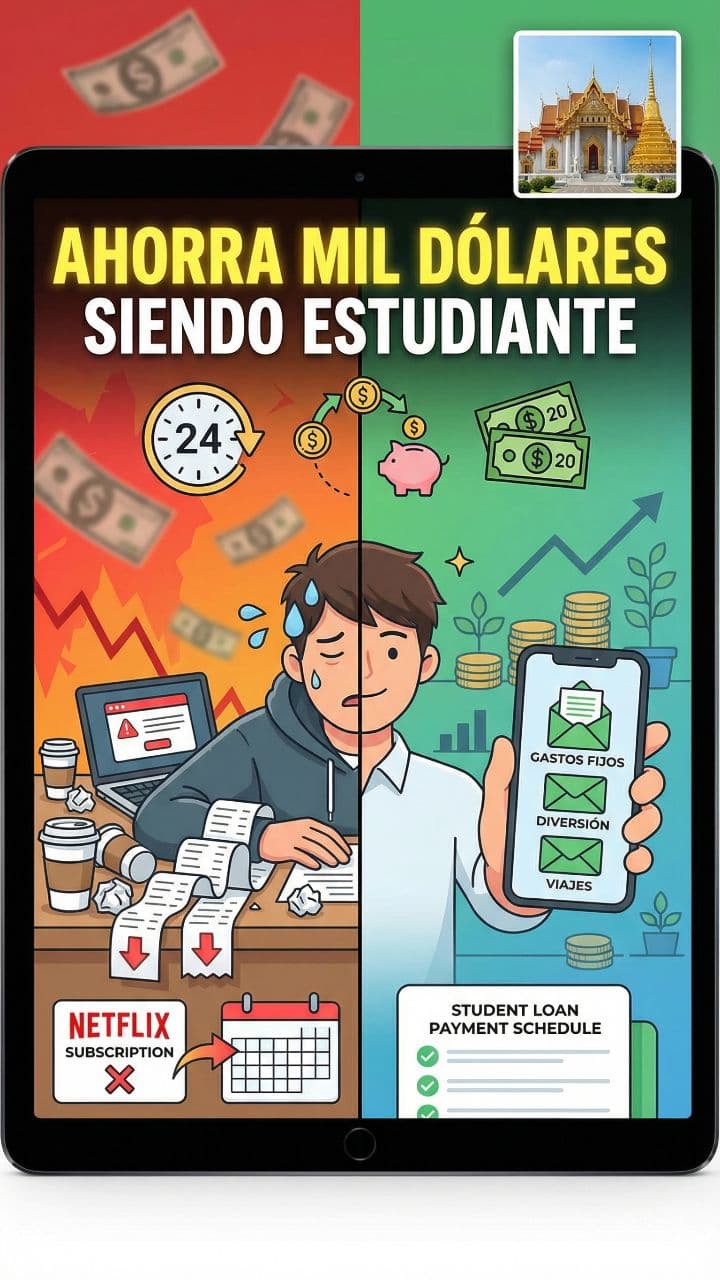 Ahorra mil dólares siendo estudiante