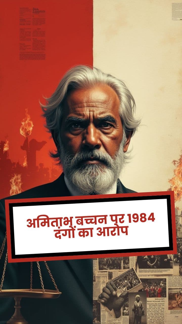अमिताभ बच्चन पर 1984 दंगों का आरोप