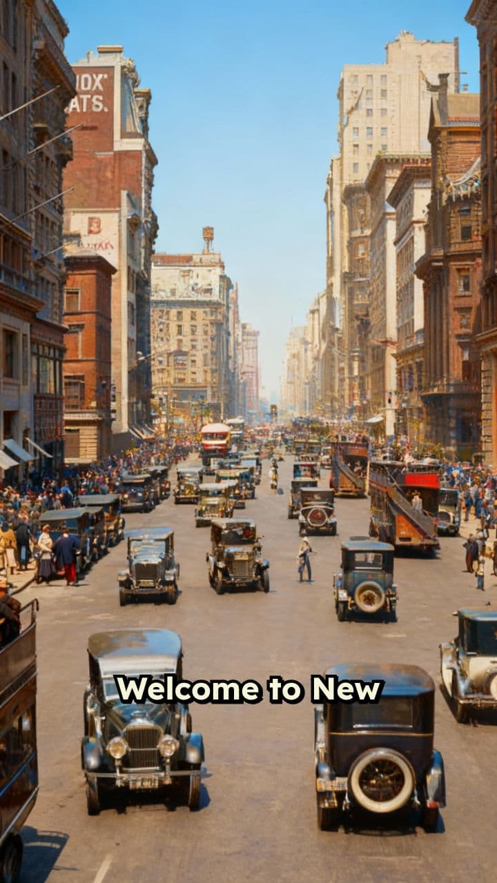 Roaring Twenties: A Day in New York