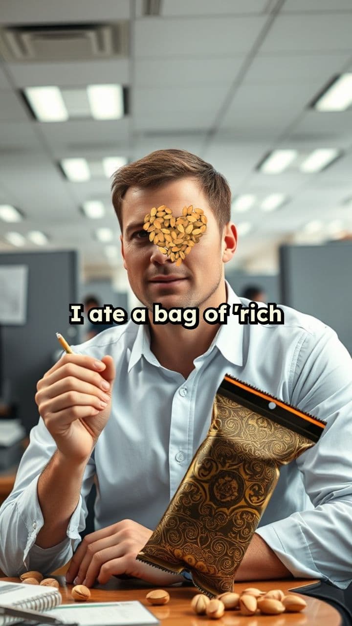 Ate All the Pistachios to Spite VP