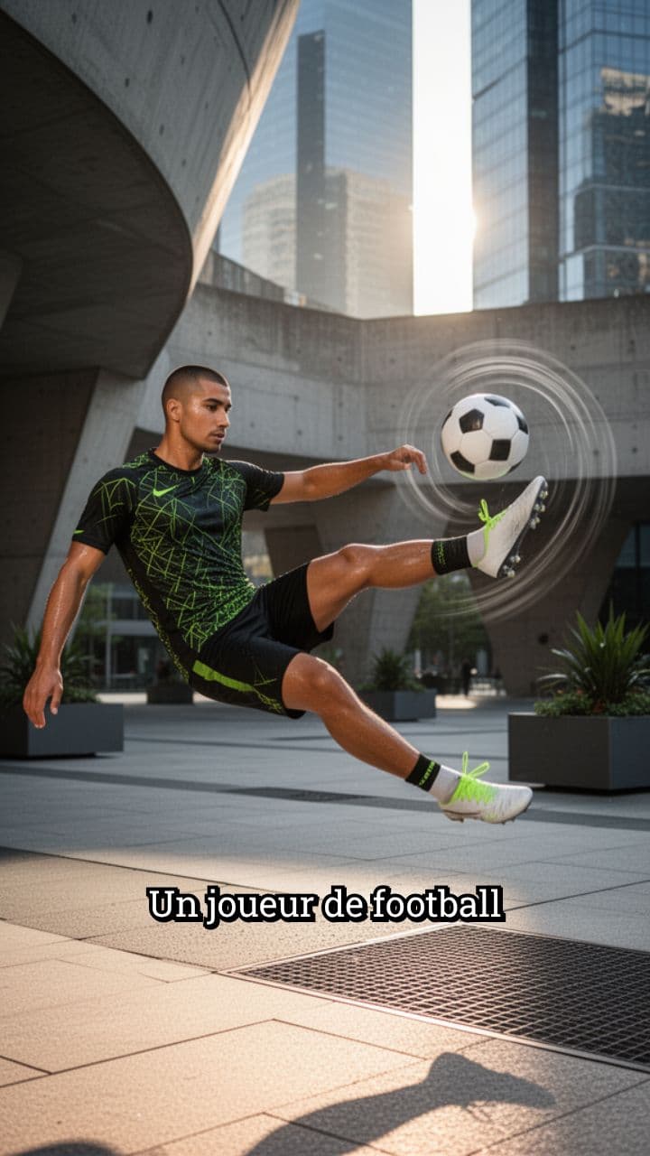 Trickshots urbains impossibles au football