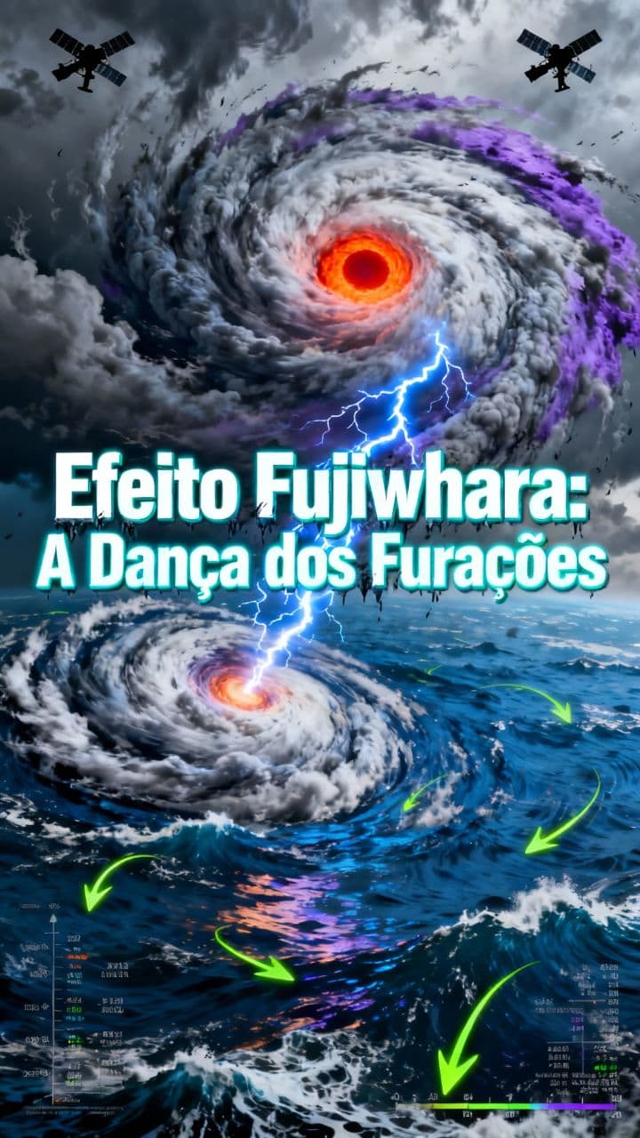 Efeito Fujiwhara: A Dança dos Furacões