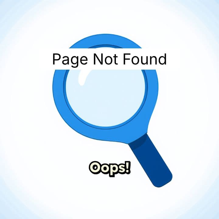 404 Error Page Animation