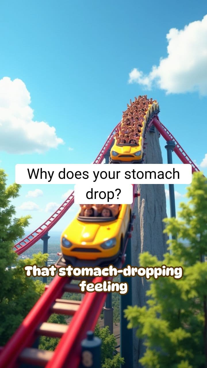 Why Does Your Stomach Drop on Roller Coasters? | RapidSmartFacts