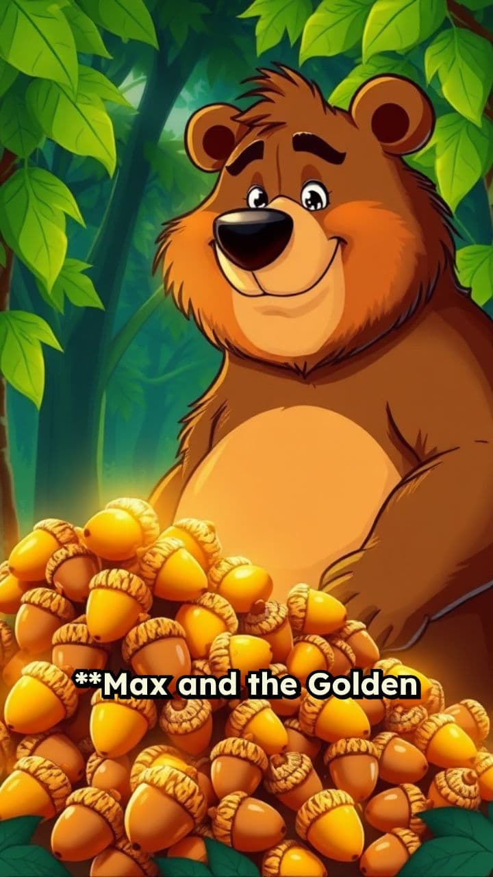 Max's Mistake with the Golden Acorns