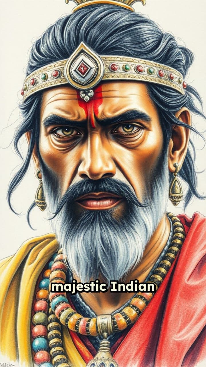 Majestic Warrior King Dhritaketu