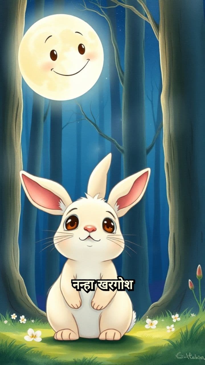 चीकू और चंदा मामा का दोस्ती