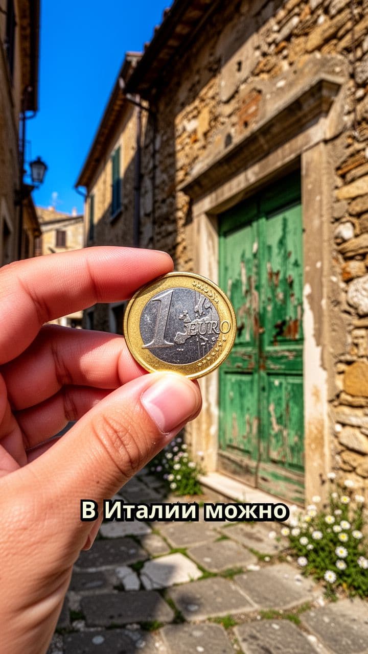 Дом за евро в Италии: условия