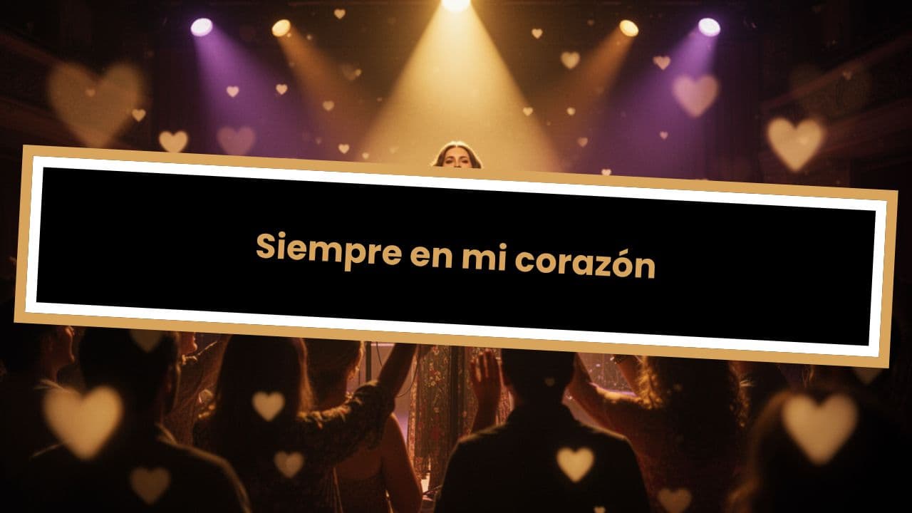 Siempre en mi corazón