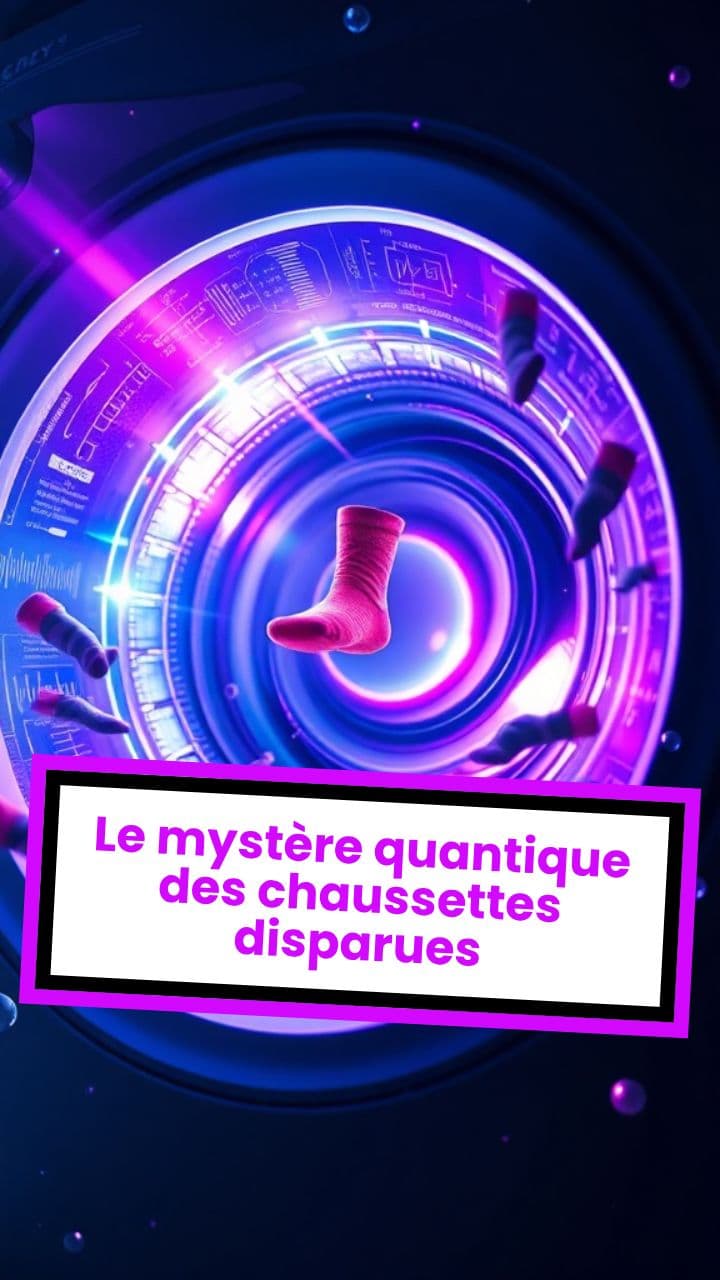 Le mystère quantique des chaussettes disparues