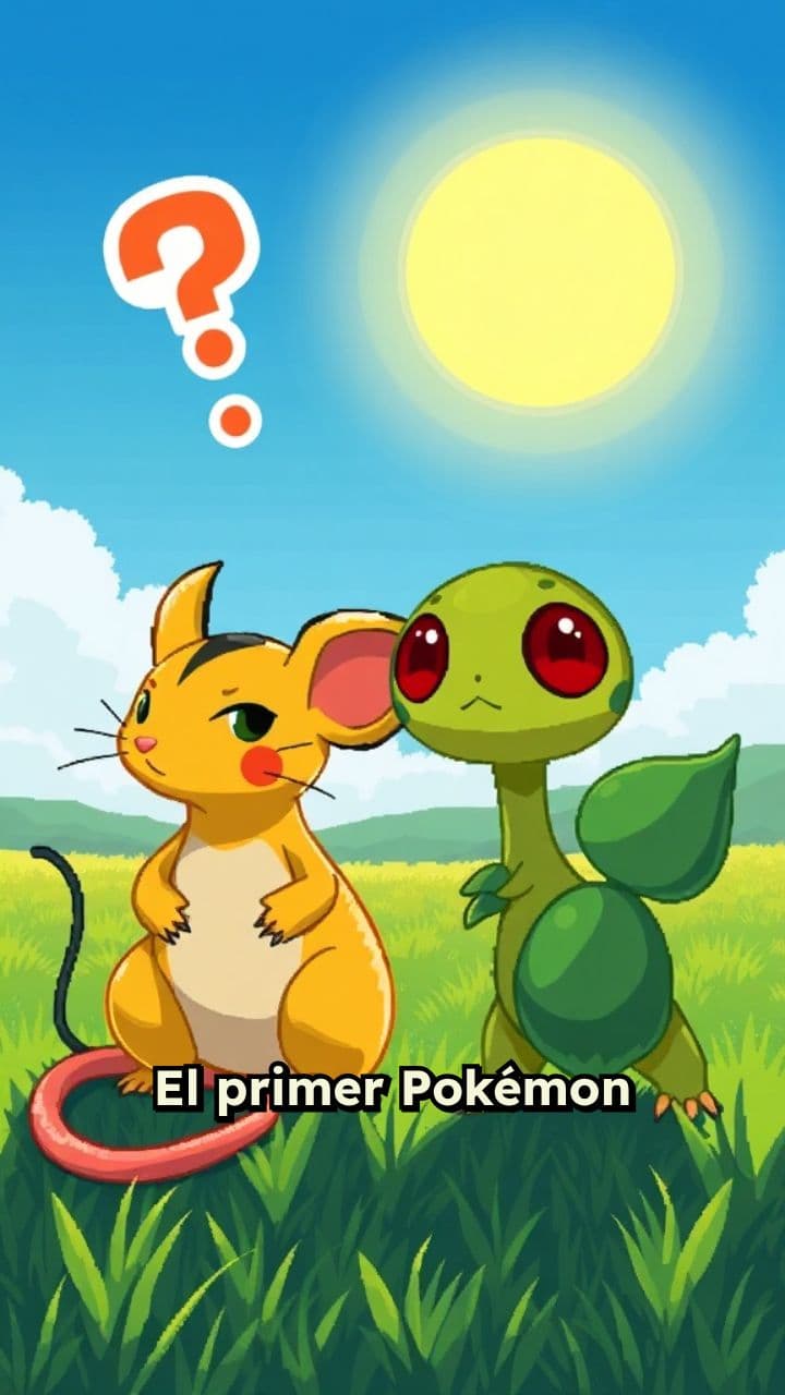 Rhydon, el primer Pokémon creado