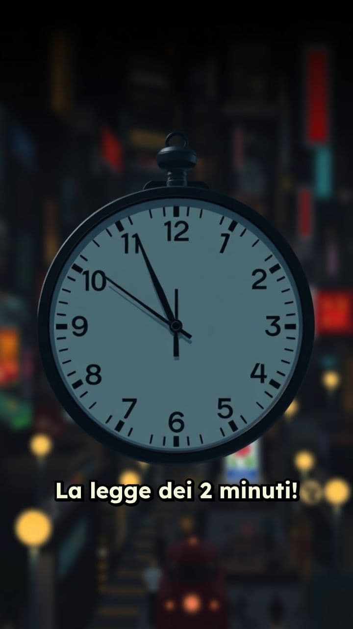 La regola dei 2 minuti