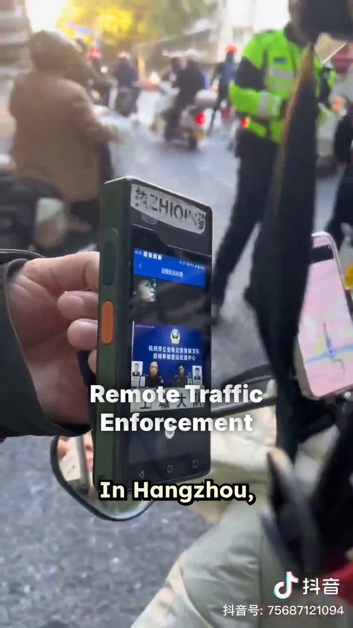 Digital Traffic Tickets via Video Call