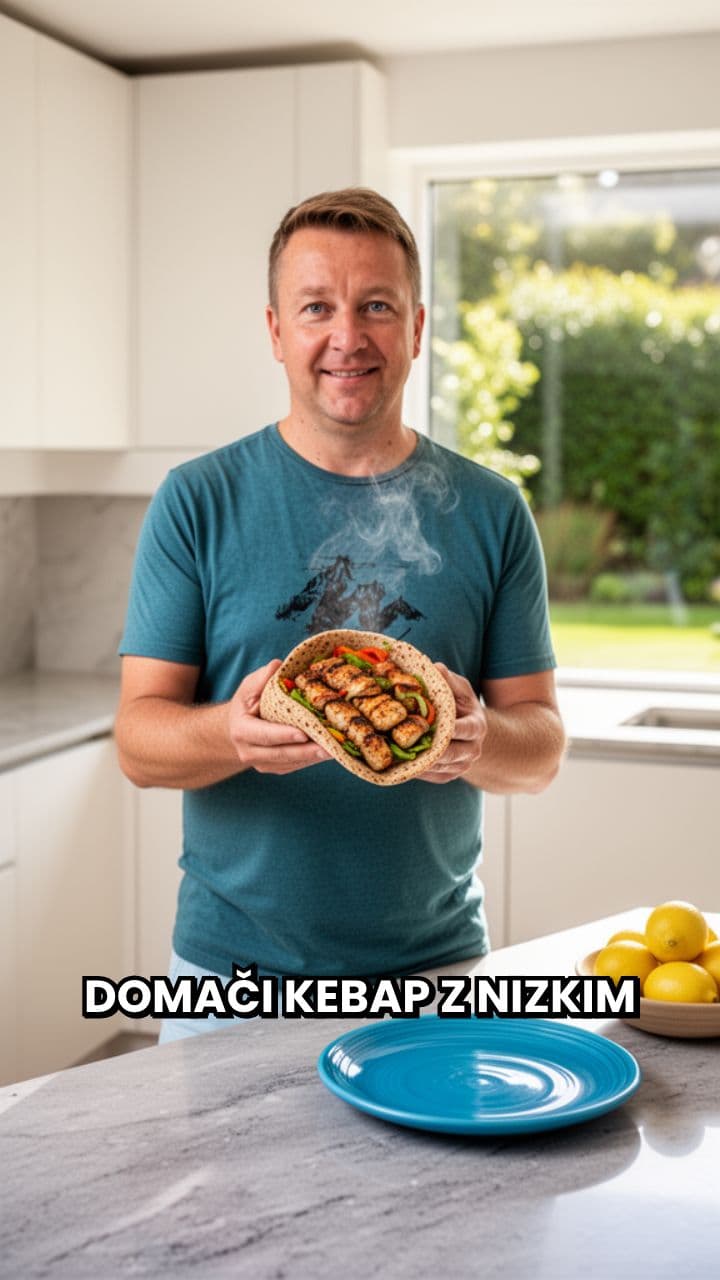 Domači piščančji kebap z nizkim GI