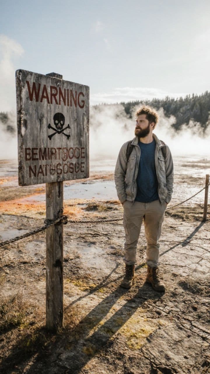 Turista desaparece en Yellowstone