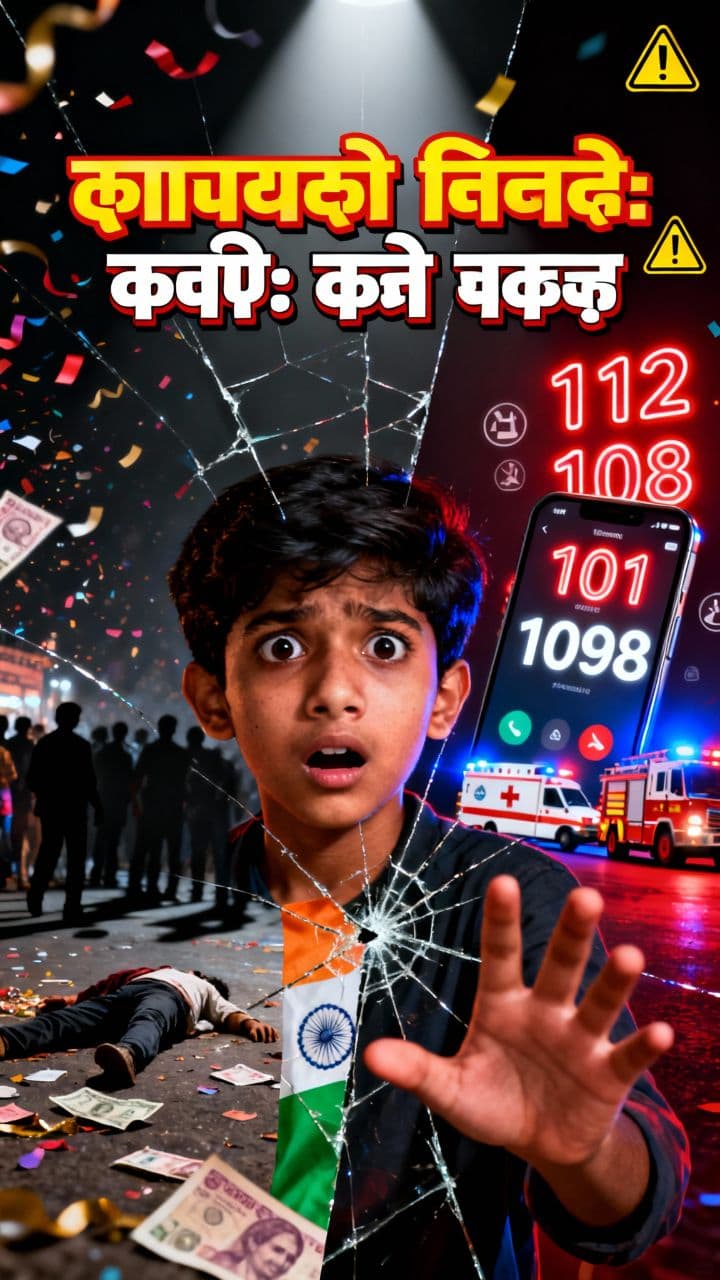 इमरजेंसी नंबर: अभी याद करें