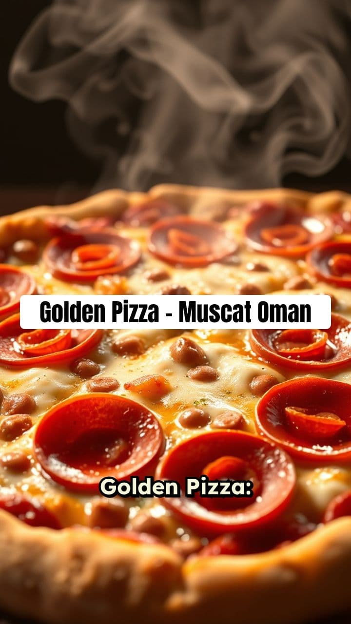 Golden Pizza – Professional AI Video Ad