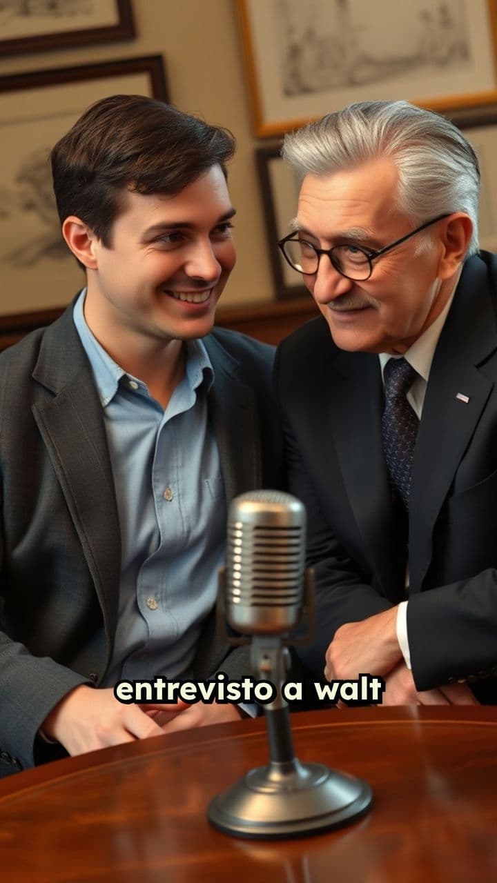 Entrevista imaginaria a Walt Disney