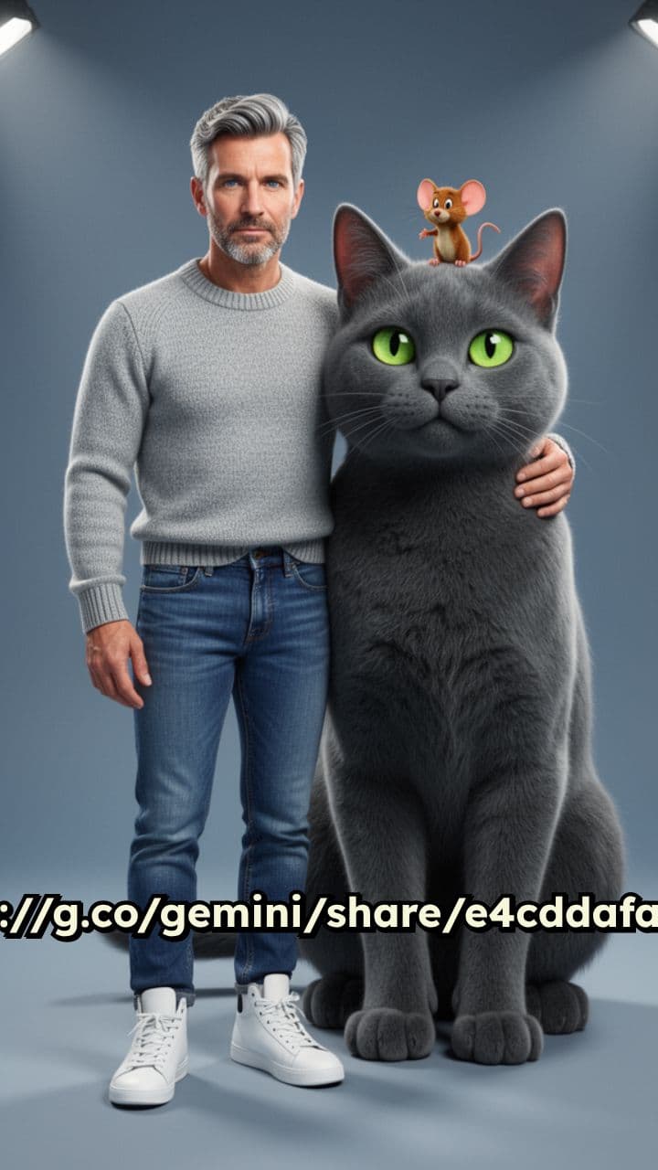 Photorealistic Tom & Jerry Portrait