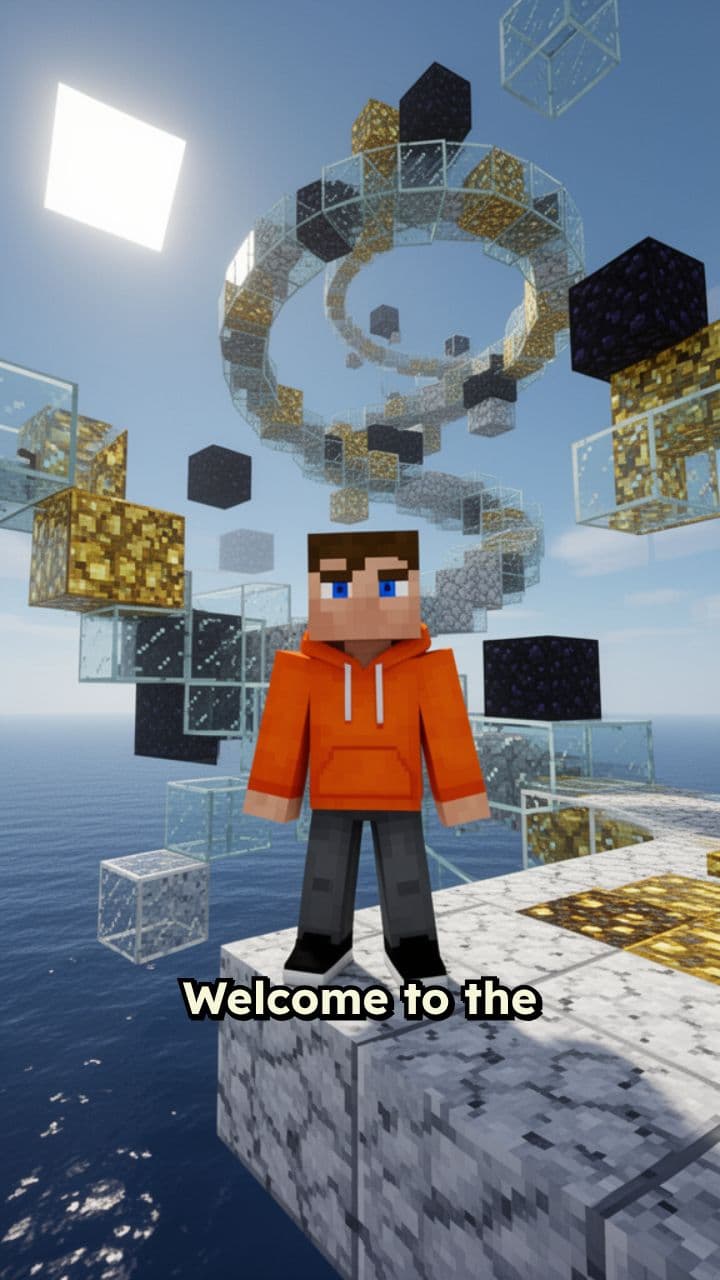 Epic Minecraft Parkour: The Sky Challenge