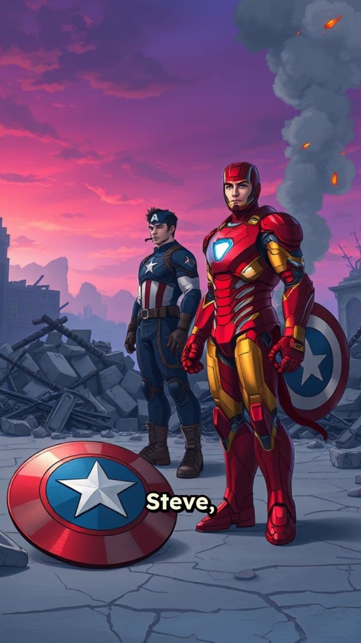 Iron Man vs Captain America: The Broken Shield