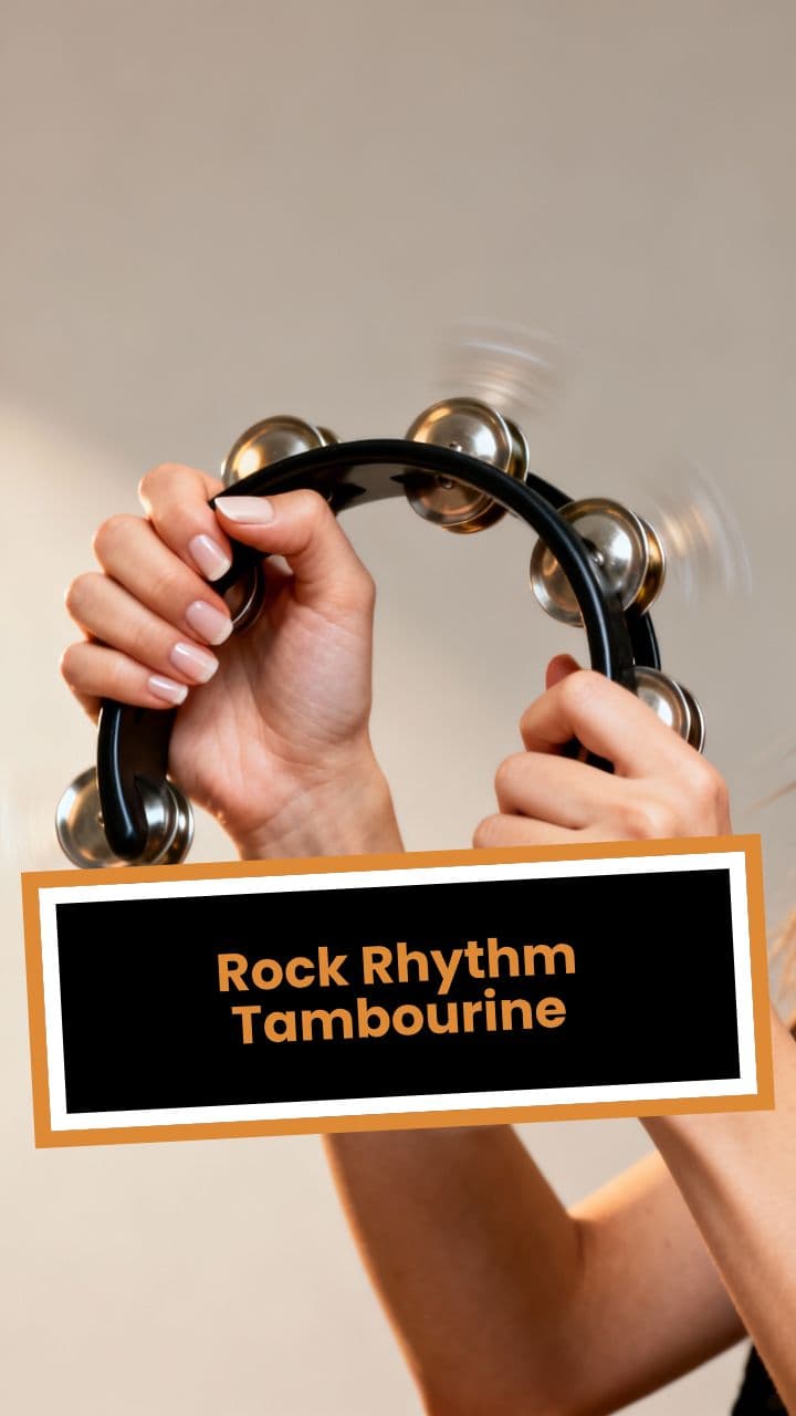 Rock Rhythm Tambourine