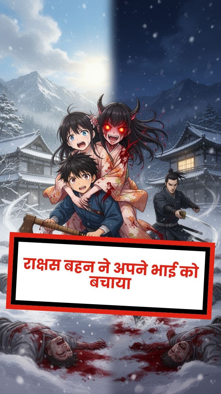 राक्षस बहन ने अपने भाई को बचाया