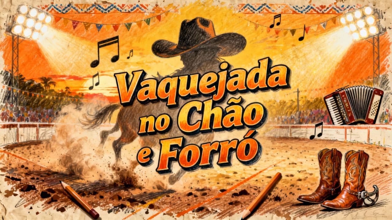 Vaquejada no Chão e Forró