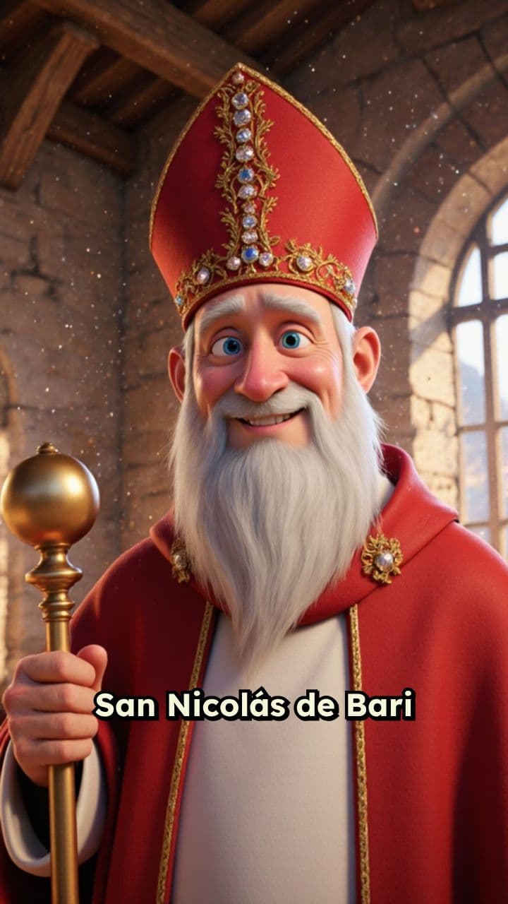 La generosidad de San Nicolás de Bari