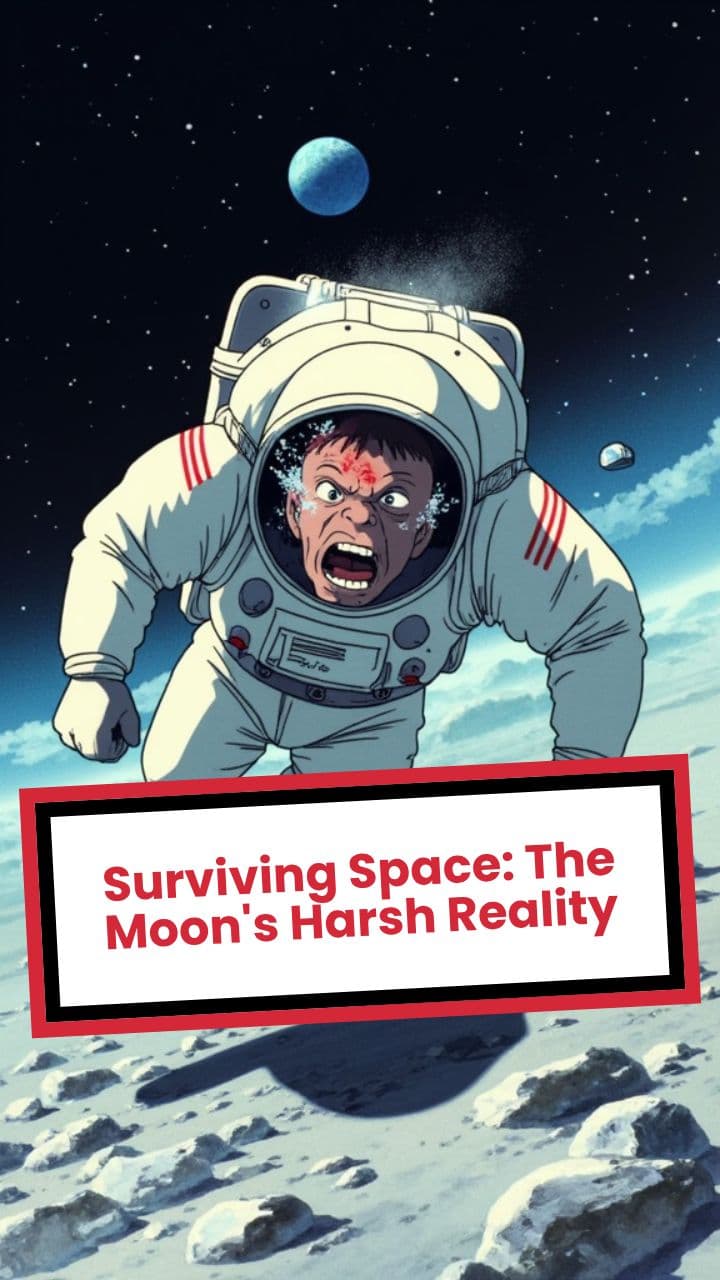 Surviving Space: The Moon's Harsh Reality