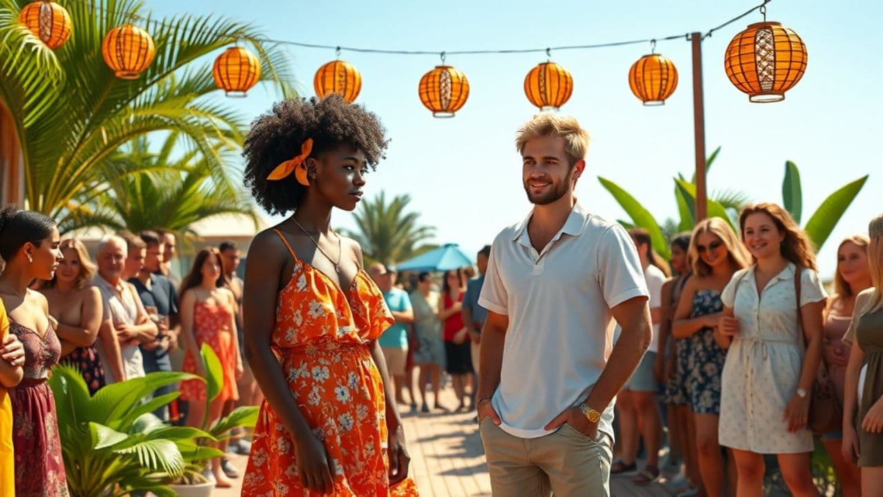 Bras en l'air, la danse plaisir