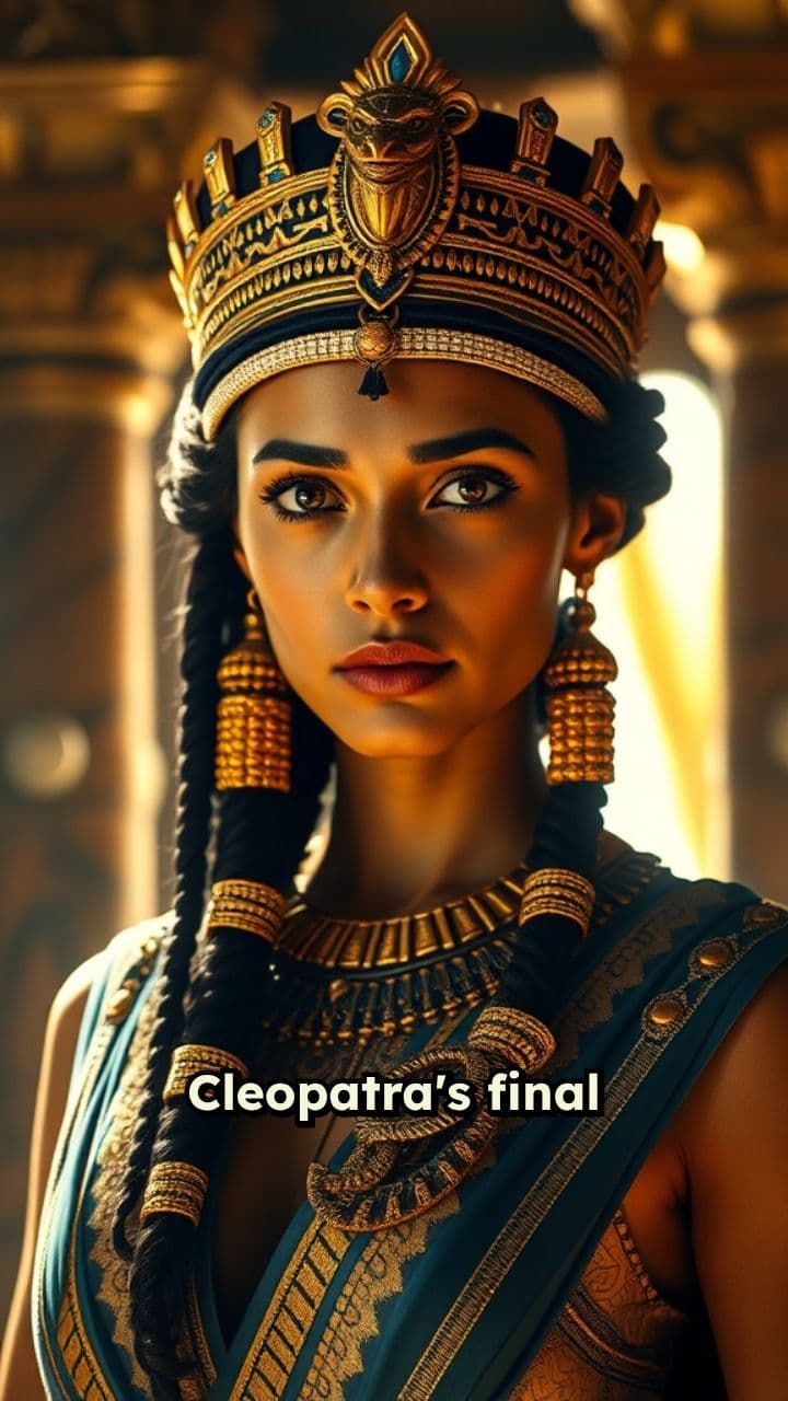Cleopatra's Defiant End