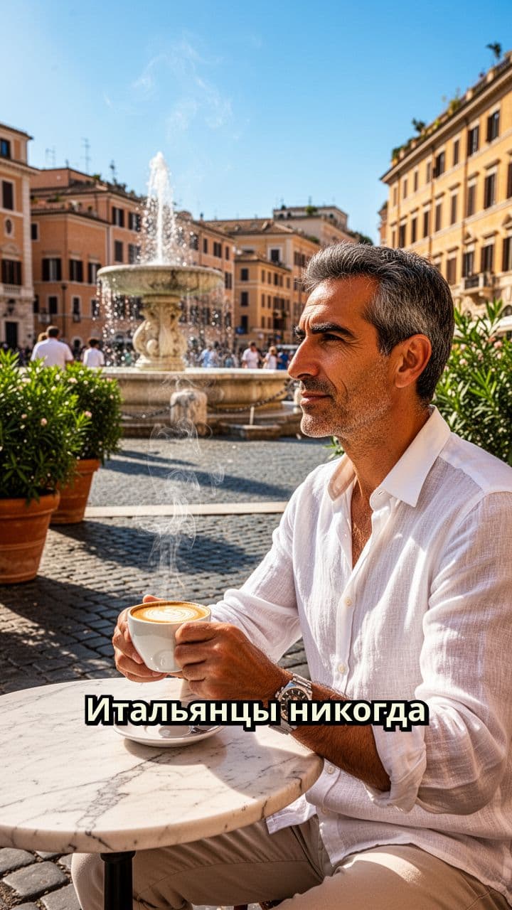 Итальянские правила еды и кофе