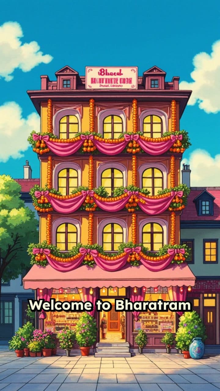Bharatram Ji's Bakery - A Ghibli Dream