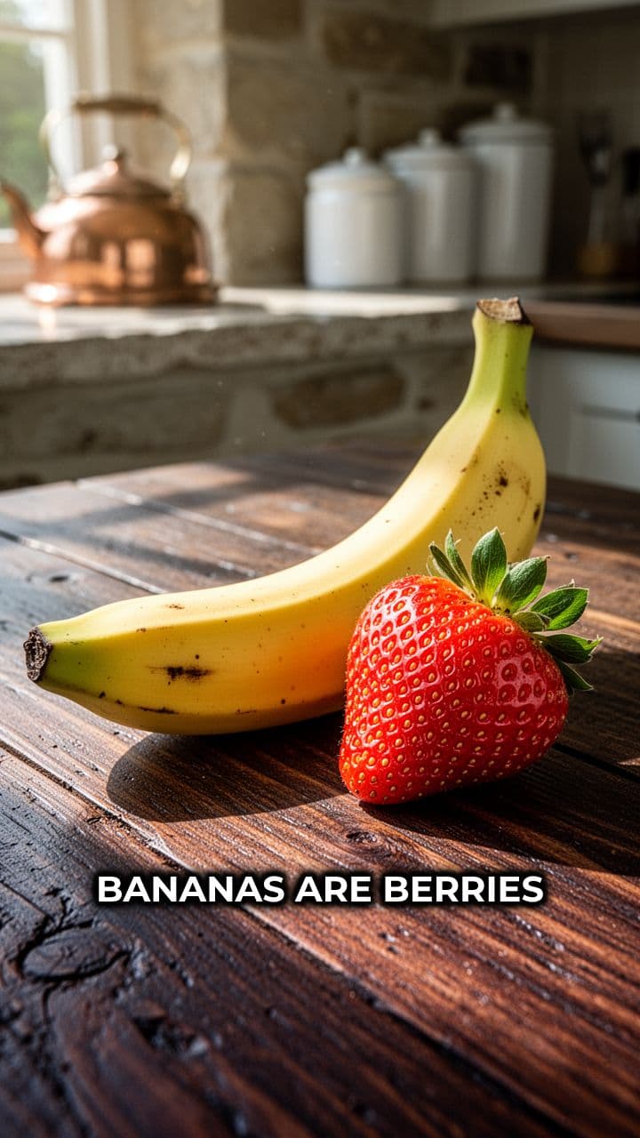 Bananas Are Berries, Strawberries Aren’t