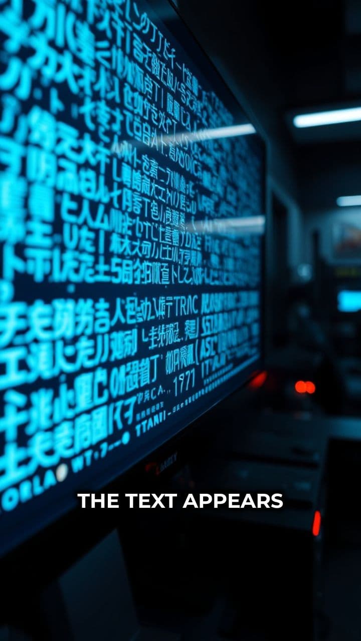 Transcription Artifacts in Text