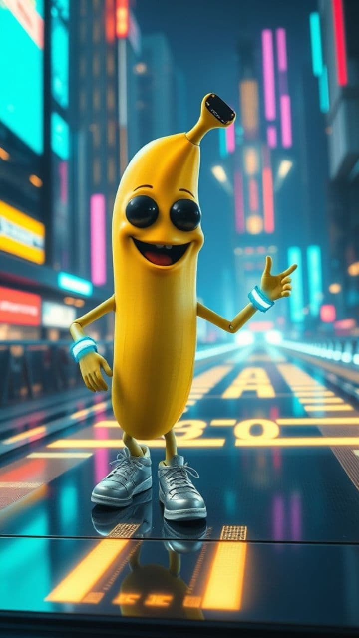 Смешной банан и его приключения