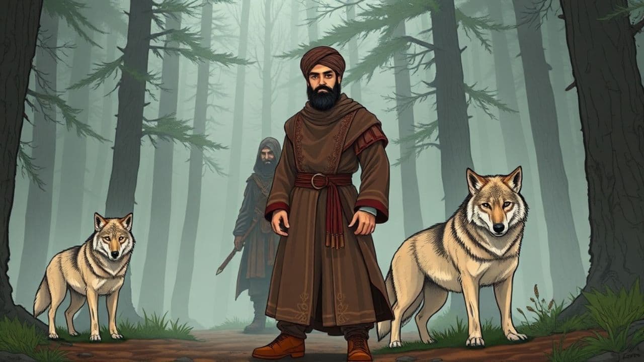 अब्दुल्ला और तीन वफादार भेड़िए